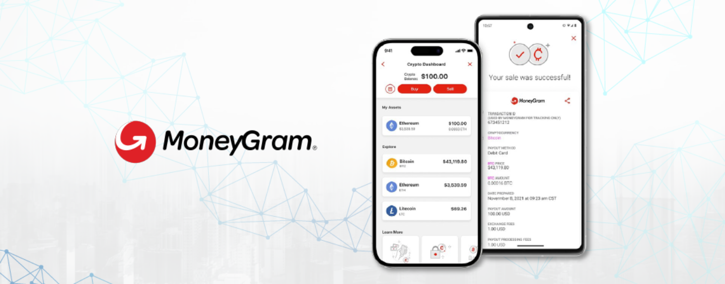 MoneyGram Offers now Crypto Trading on their Mobile App